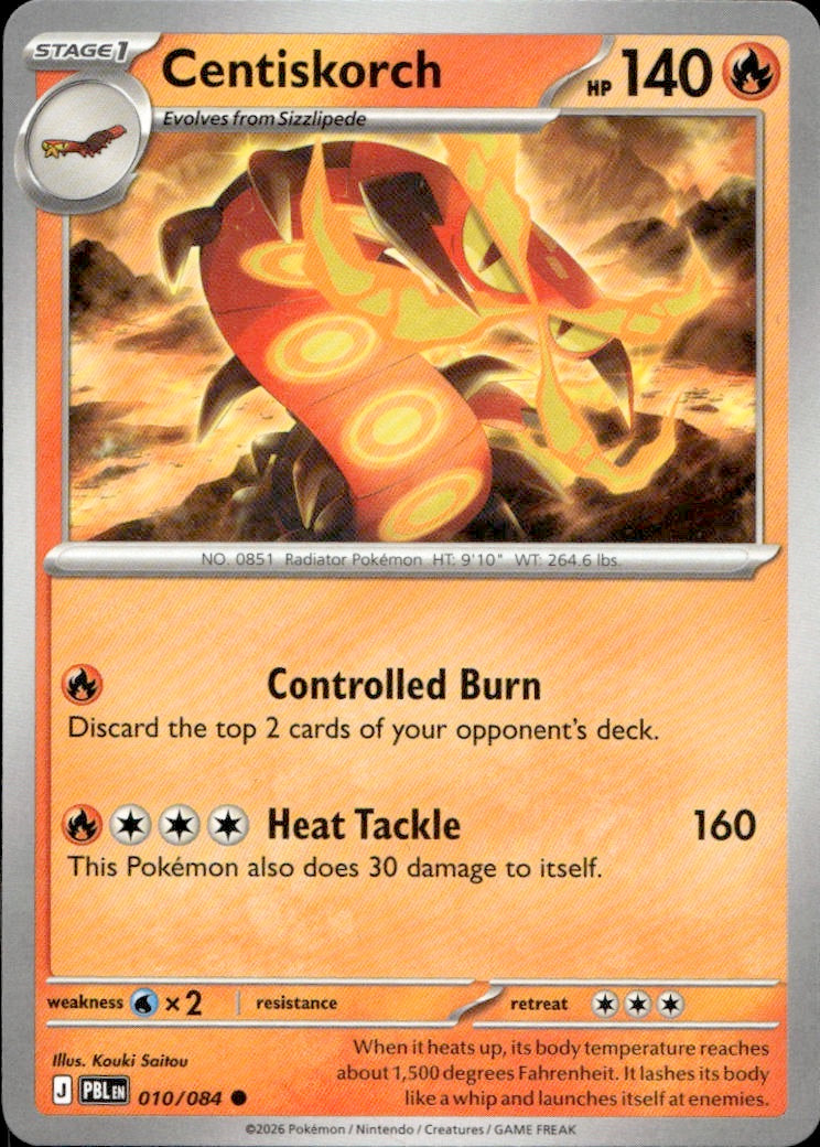 Centiskorch | Near Mint / English / Normal