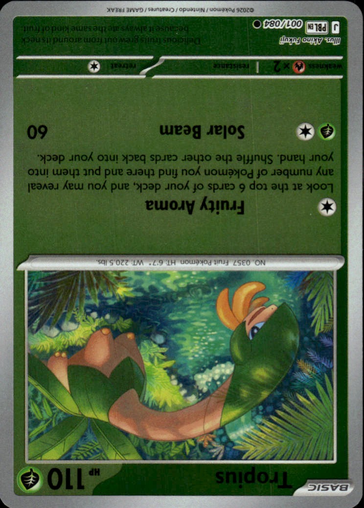 Tropius | Near Mint / English / Reverse Holofoil