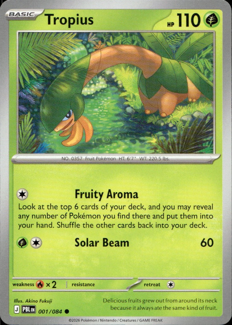 Tropius | Near Mint / English / Normal