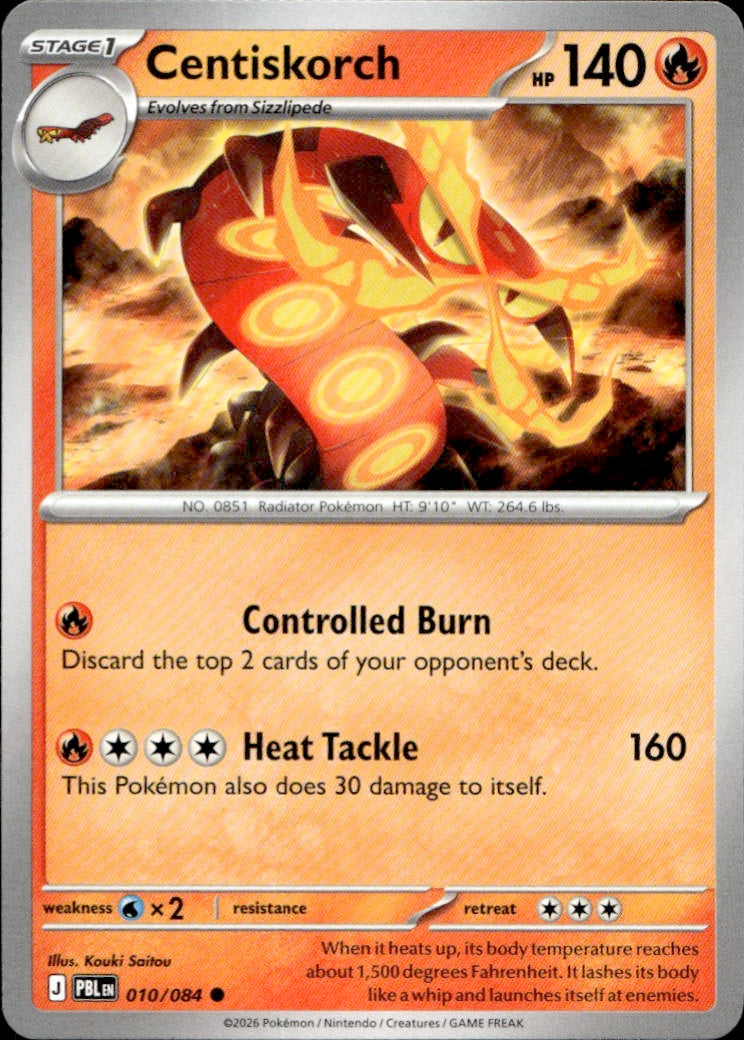 Centiskorch | Near Mint / English / Normal