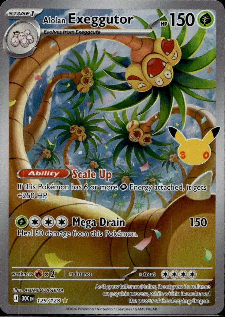 Alolan Exeggutor - 129/128
