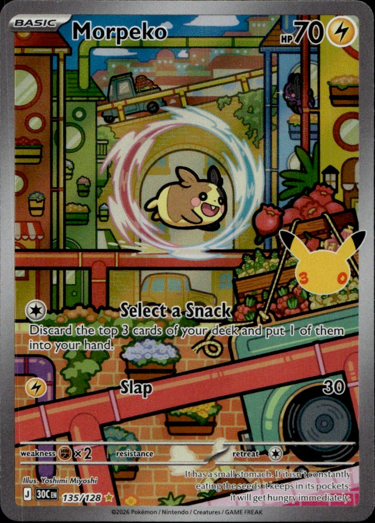 Morpeko - 135/128 | Near Mint / English / Holofoil