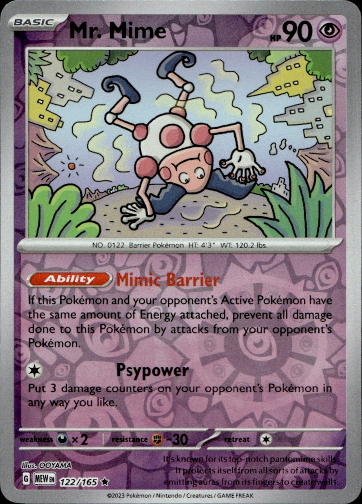 Mr. Mime - 122/165