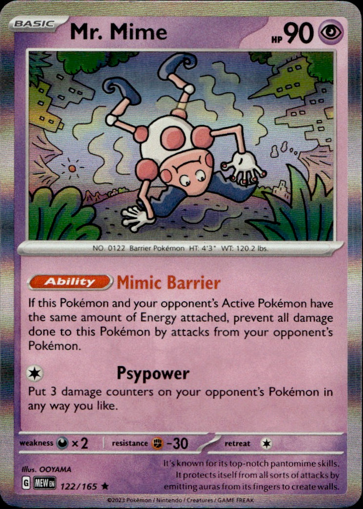 Mr. Mime - 122/165