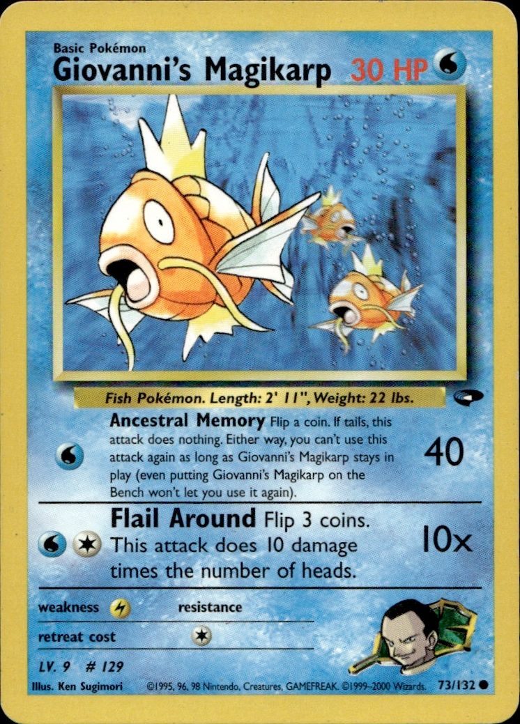 Giovanni's Magikarp | Lightly Played / English / Unlimited