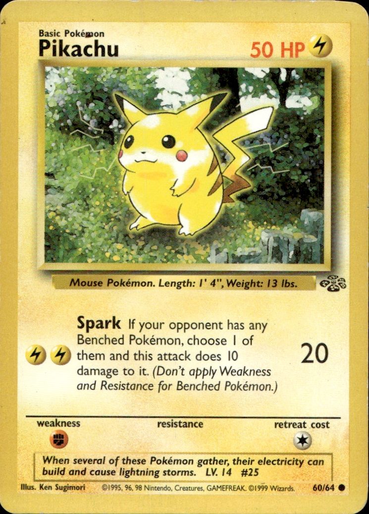 Pikachu | Lightly Played / English / Unlimited