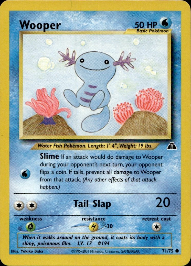 Wooper | Lightly Played / English / Unlimited