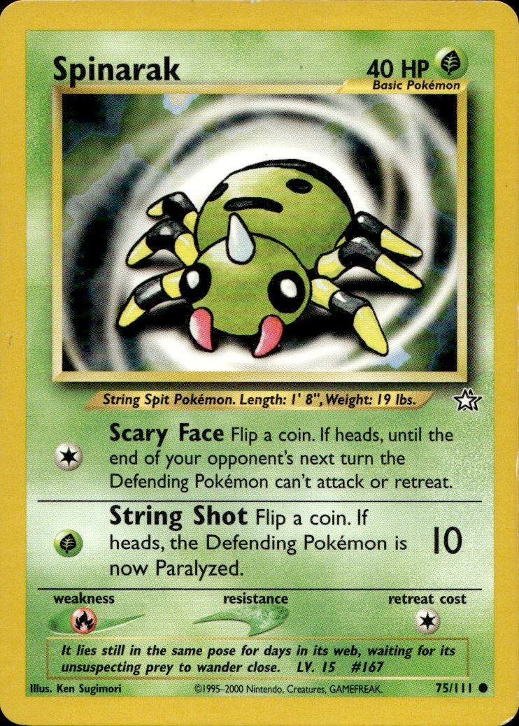 Spinarak | Lightly Played / English / Unlimited