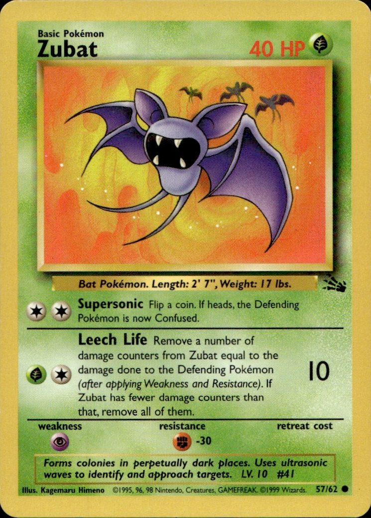 Zubat | Lightly Played / English / Unlimited