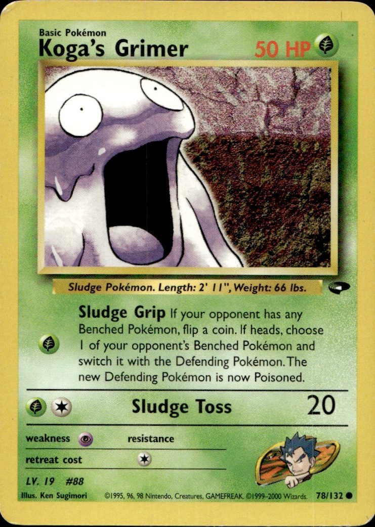 Koga's Grimer | Lightly Played / English / Unlimited
