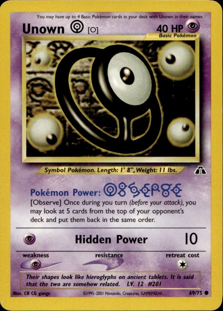Unown [O]