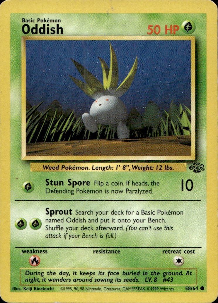 Oddish | Lightly Played / English / Unlimited