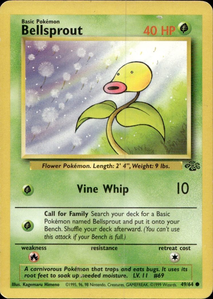 Bellsprout | Lightly Played / English / Unlimited