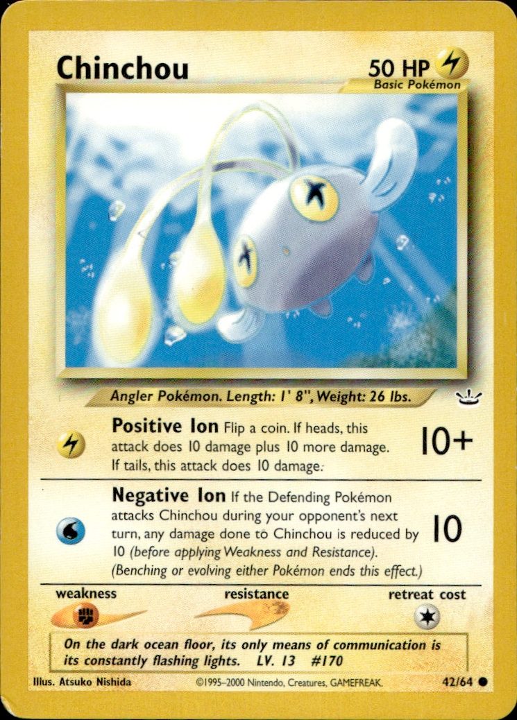 Chinchou | Lightly Played / English / Unlimited