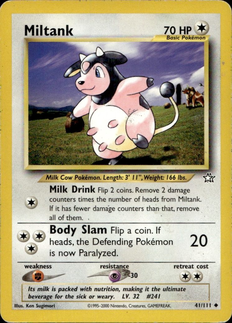 Miltank | Moderately Played / English / Unlimited