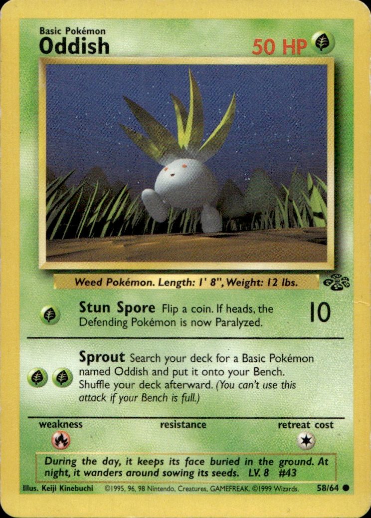 Oddish | Moderately Played / English / Unlimited