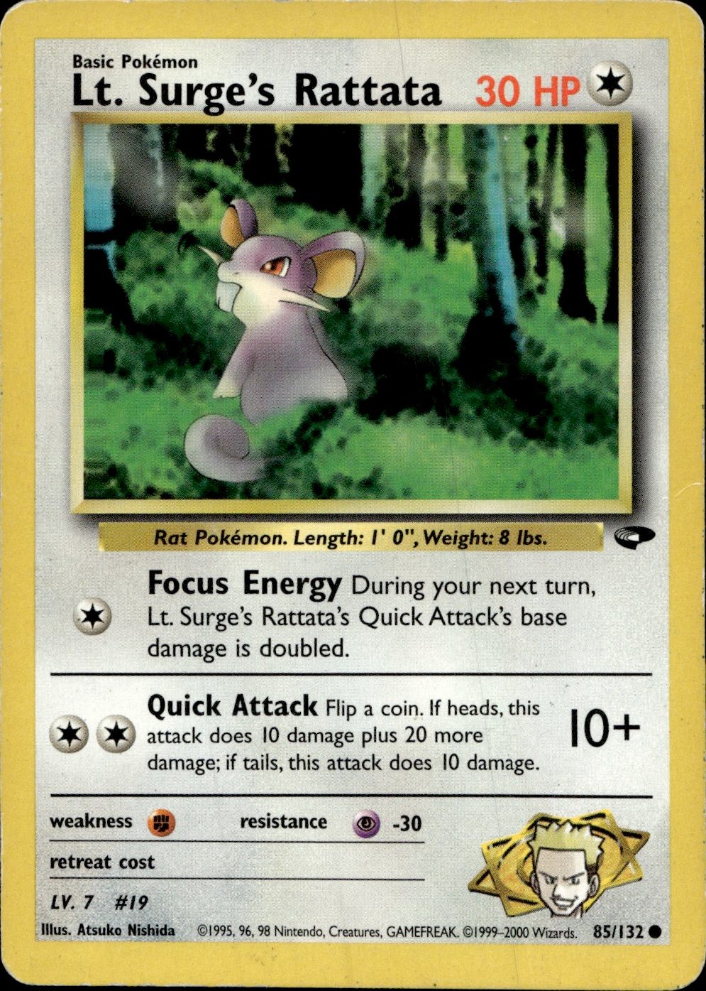 Lt. Surge's Rattata