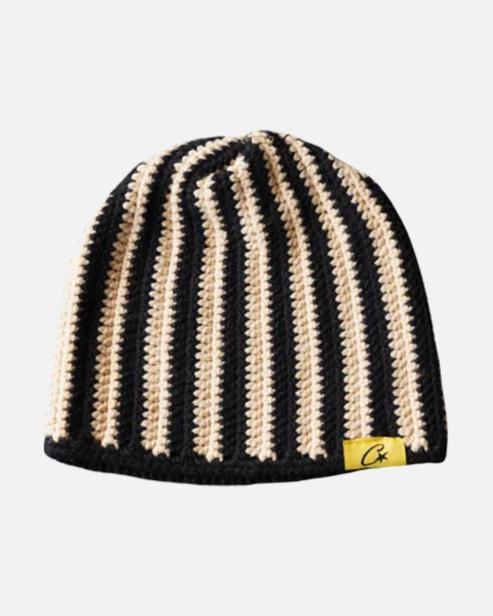 Corteiz Crochet Beanie Black