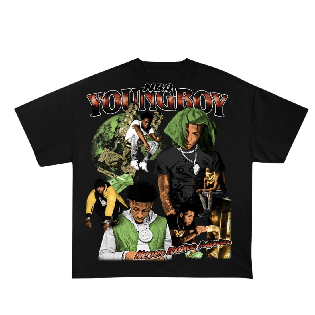 Young Boy NBA Bootleg Tshirt