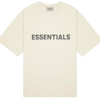 Fear of God Essentials Boxy T-Shirt Applique Logo Butter Cream
