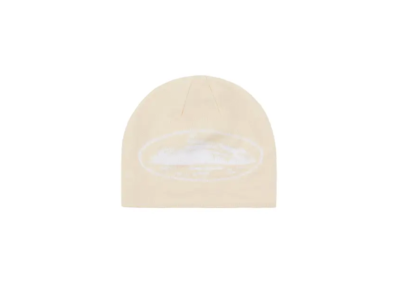 Corteiz Alcatraz Beanie Cream