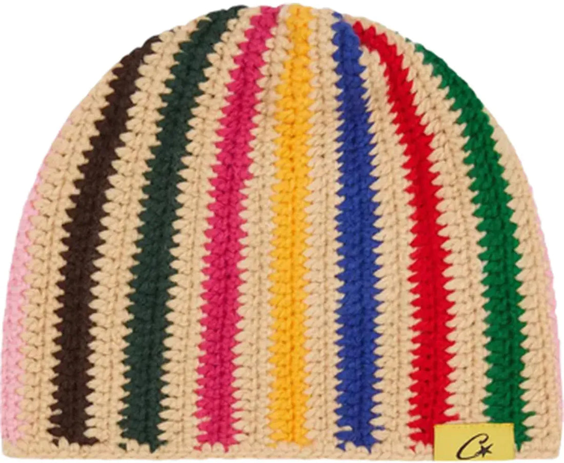 CORTEIZ BIG CROCHET BEANIE MULTICOLOUR