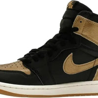 Jordan 1 Retro High OG Black Metallic Gold