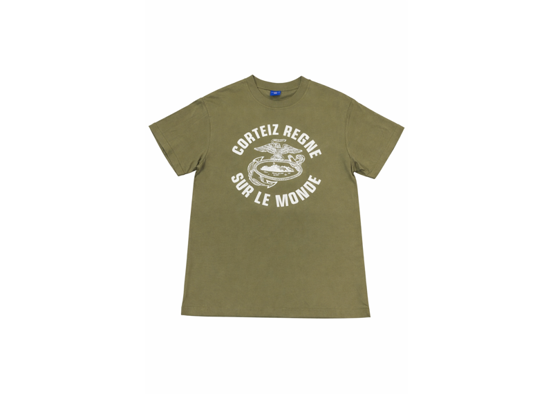 Corteiz Regne Tee Khaki Green