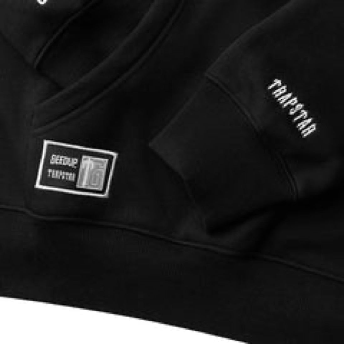 Geedup x Trapstar Team Logo x Irongate T Hoodie 'Black/White'