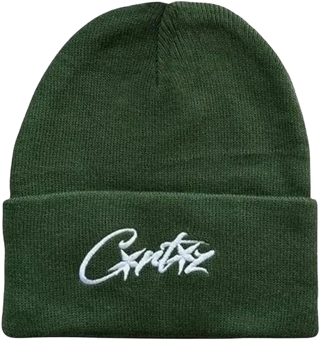 Corteiz Allstarz Folded Beanie 'Green'