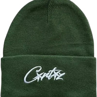Corteiz Allstarz Folded Beanie 'Green'