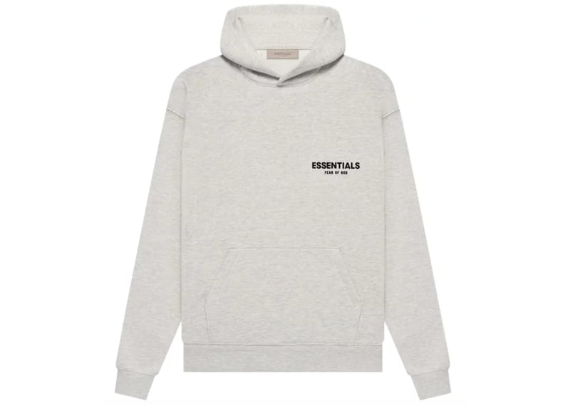 Fear of God Essentials Hoodie Light Oatmeal (SS22)