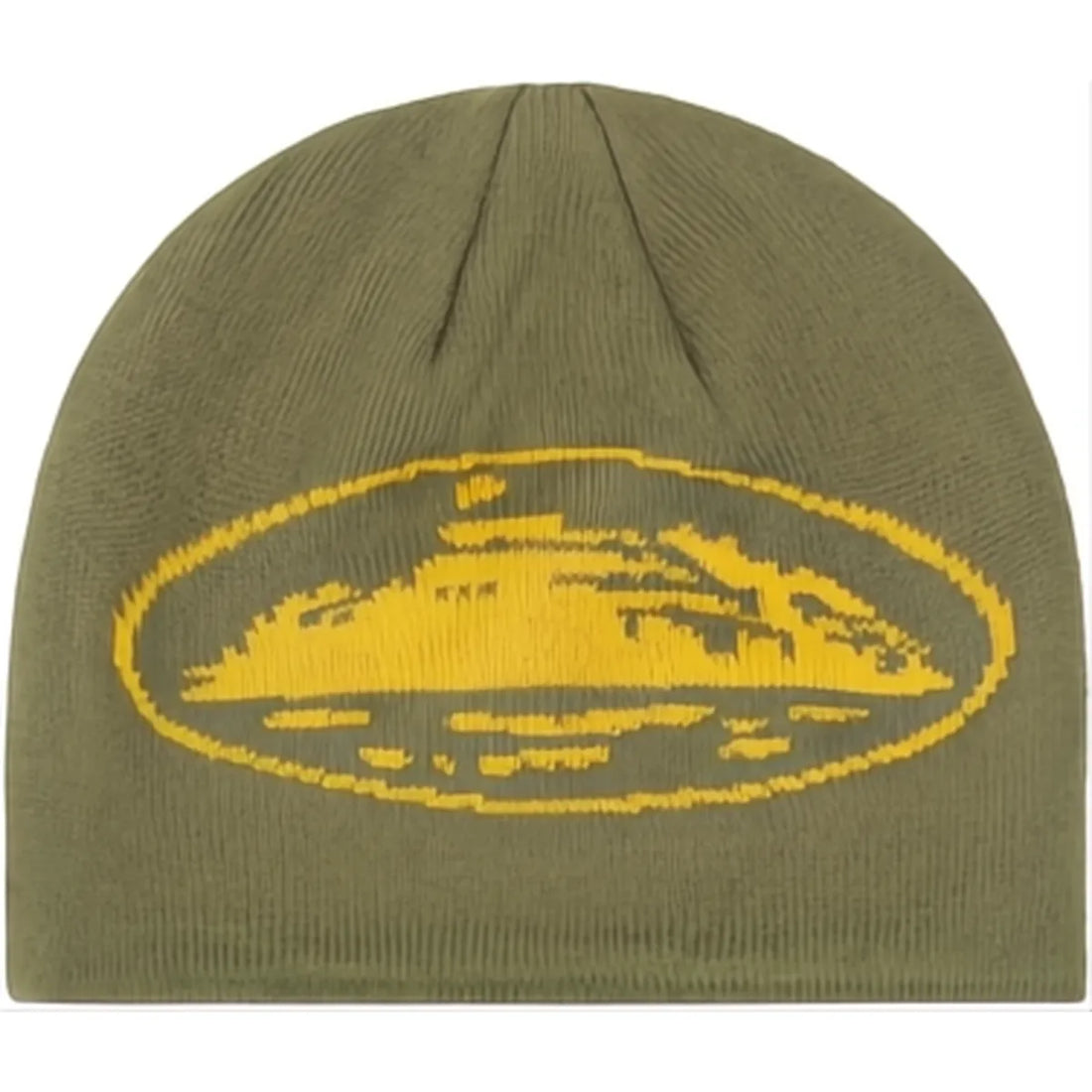 Corteiz Alcatraz Skully Khaki Green