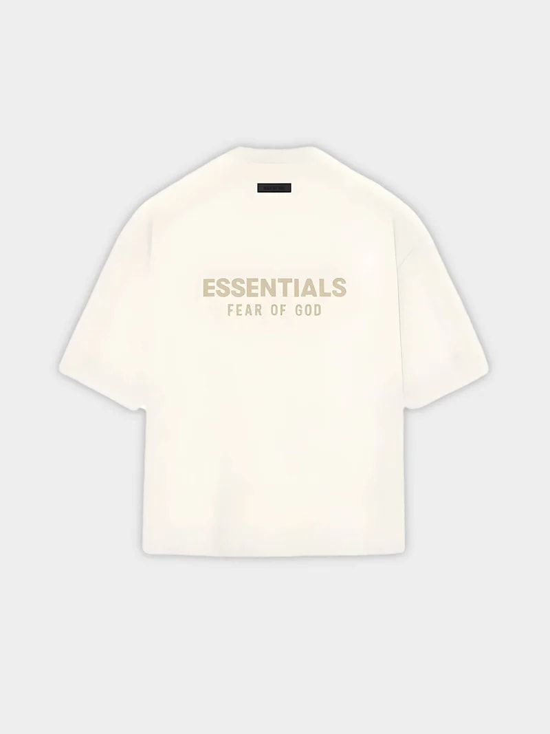 Fear of God Essentials FW23 Tee Cloud Dancer