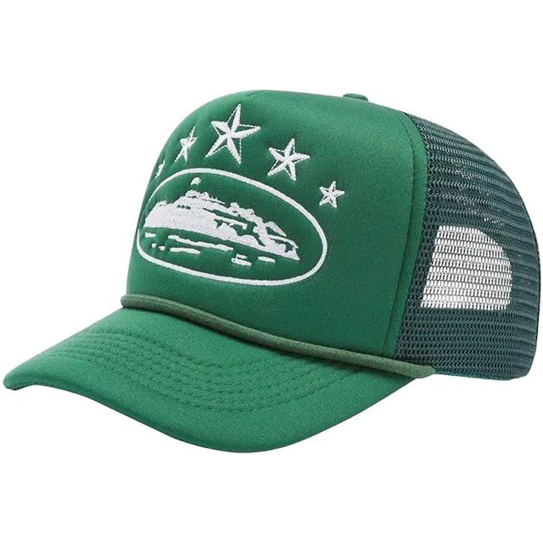 Corteiz Trucker 5 Star Green
