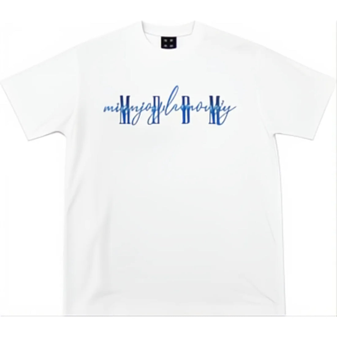 Mr Enjoy Da Money White/Blue T - Shirt