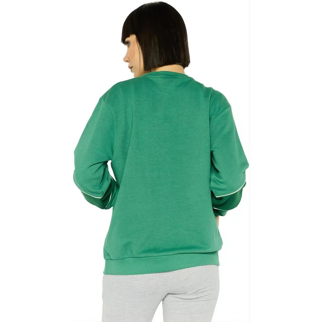 Ellesse Women Sportswear Fit Long Sleeve Outdoor Sweatshirt, Green