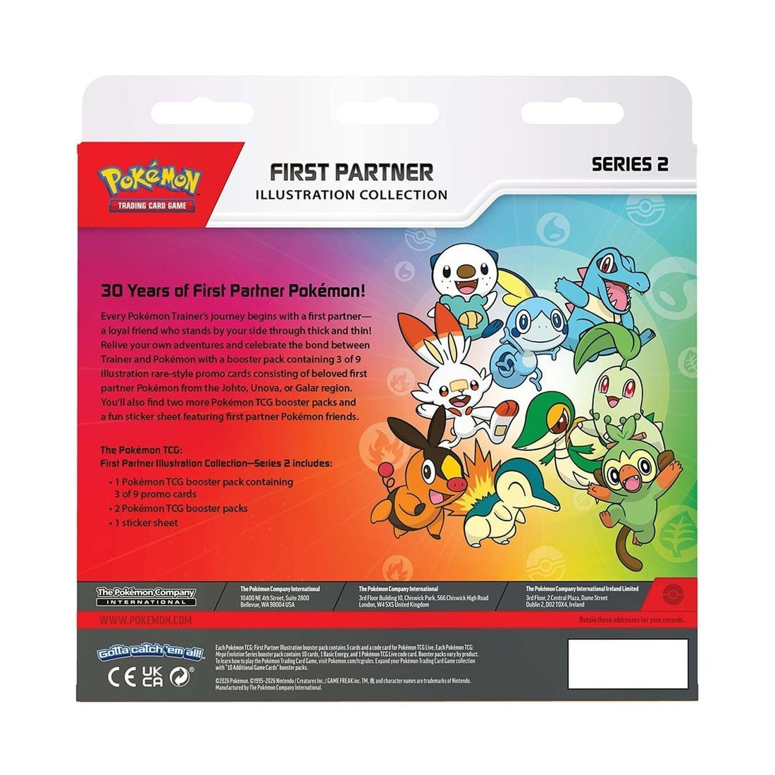 Pokemon TCG First Partner Illustration Collection Series 2
