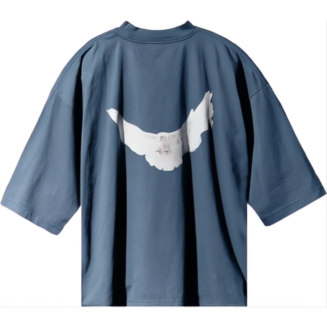 Yeezy Gap Balenciaga Dove 3/4 Sleeve Tee Navy