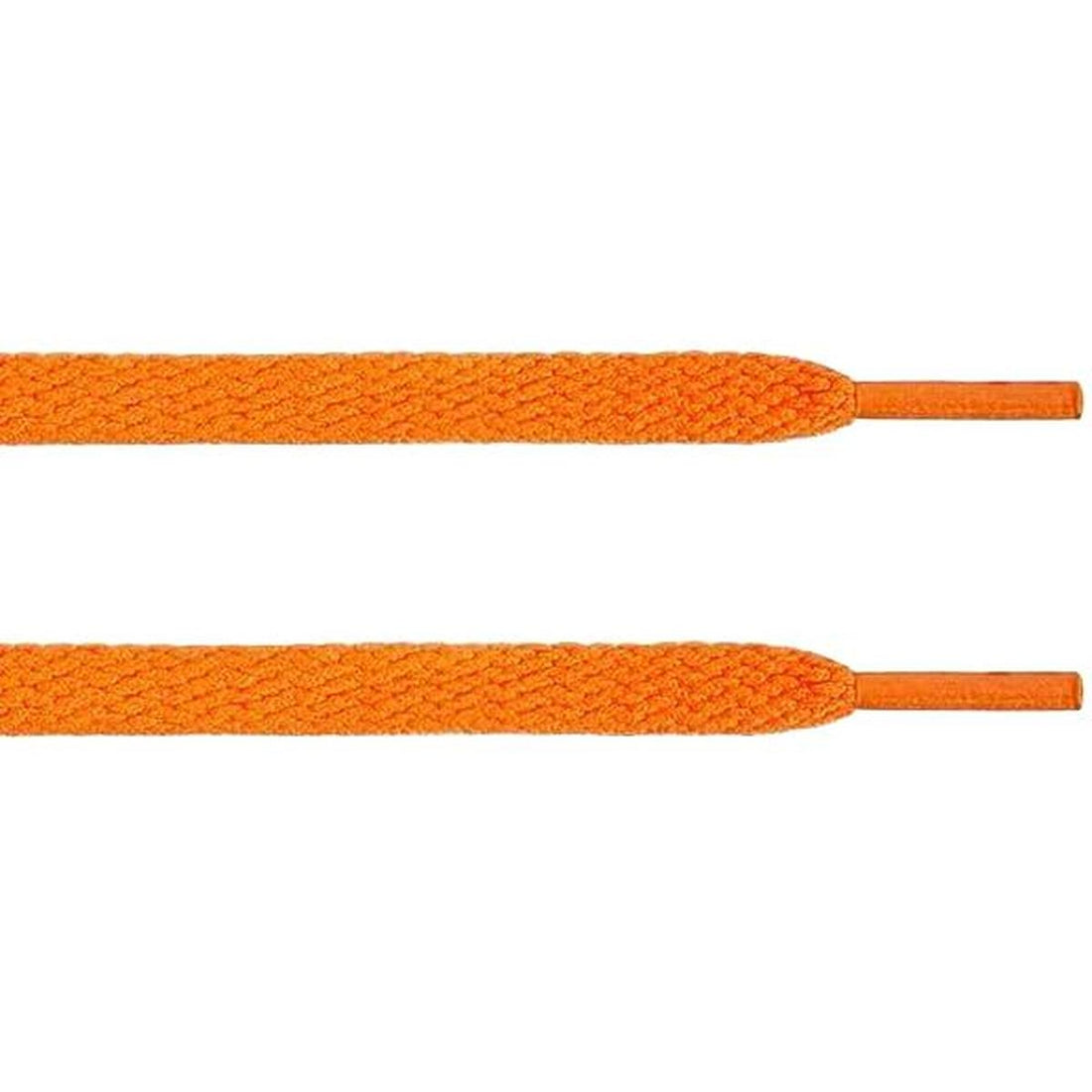 Bright Orange Flat Laces