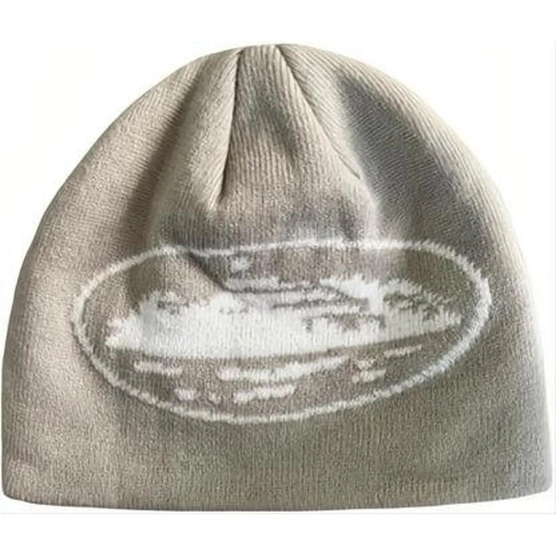 Corteiz Alcatraz Beanie 'Grey'