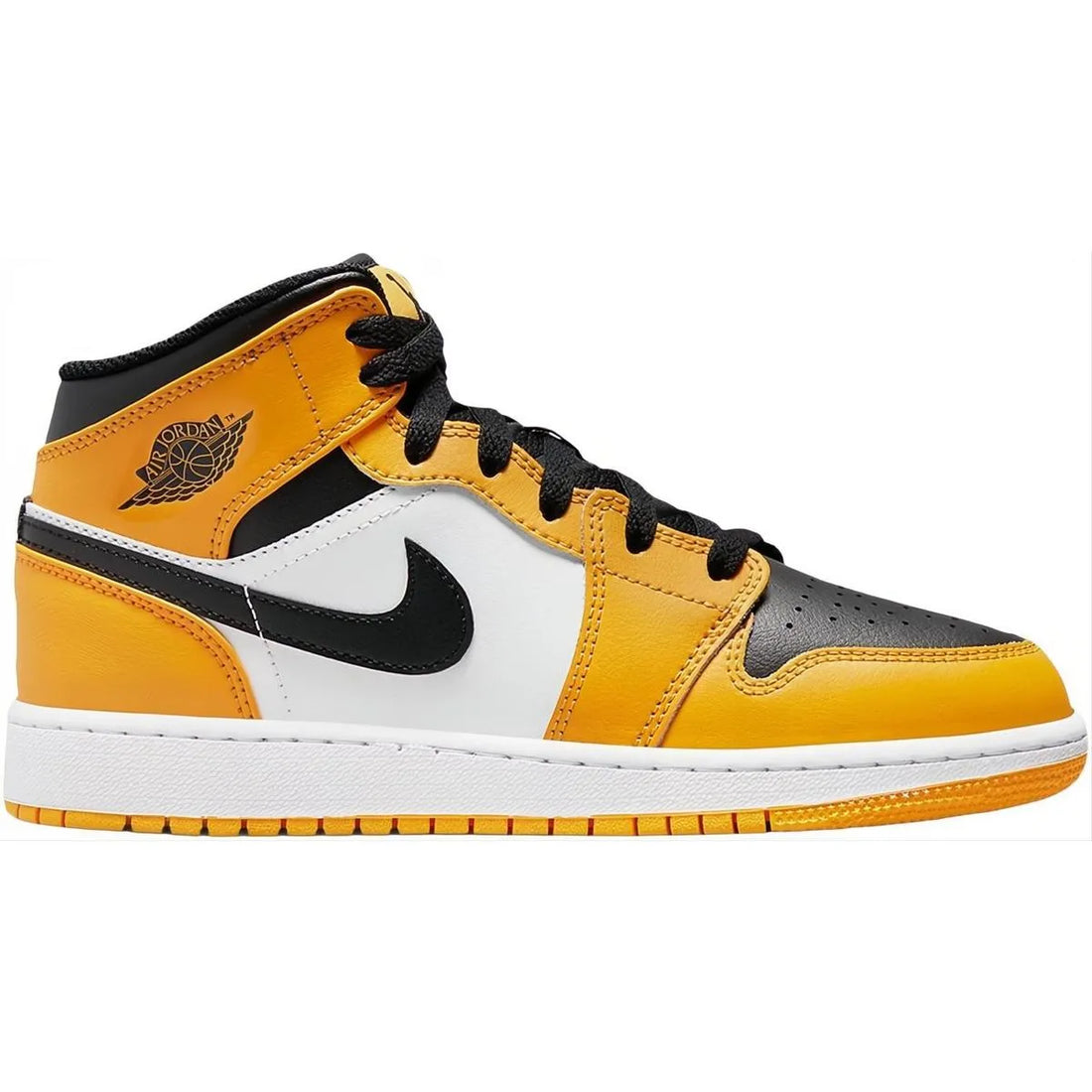 Air Jordan 1 Mid GS 'Reverse Yellow Toe'