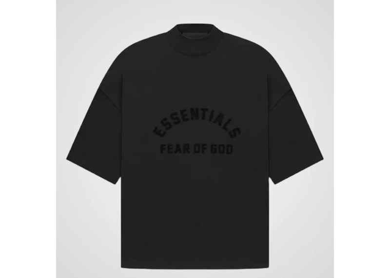 Essentials Jet Black Tee