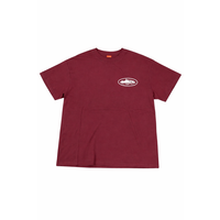 Corteiz Alcatraz Tee Maroon