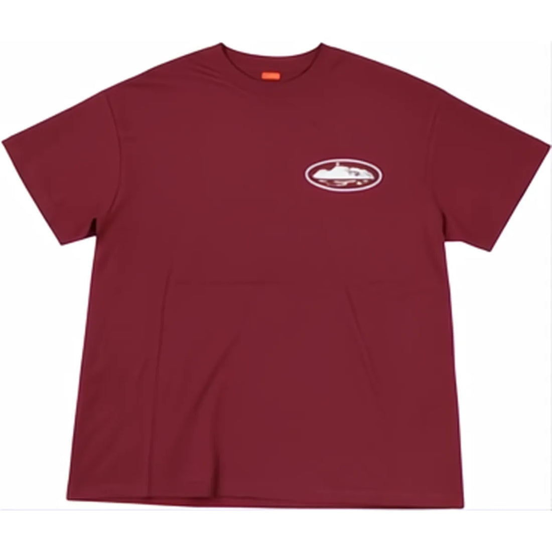 Corteiz Alcatraz Tee Maroon