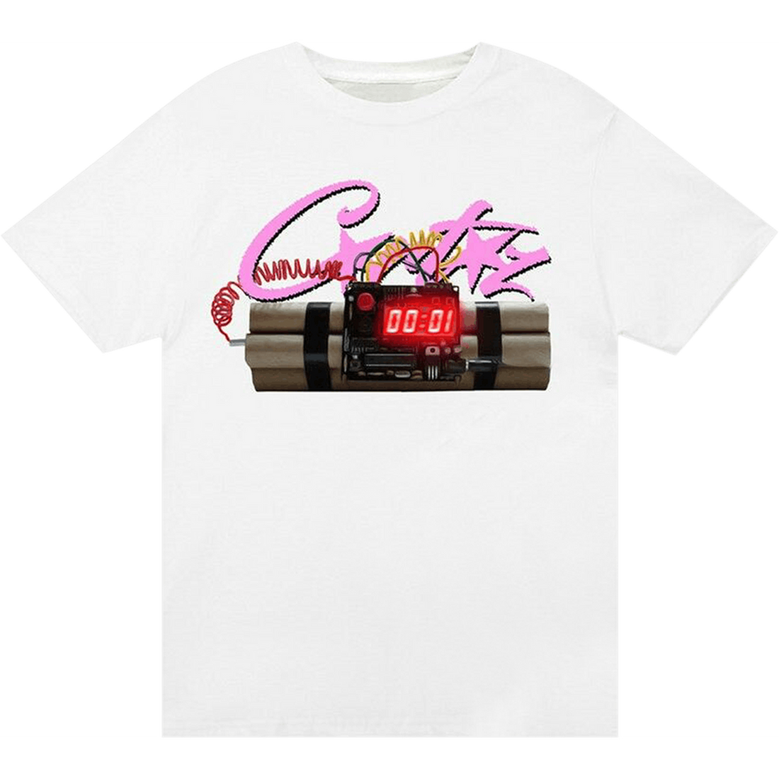 Corteiz No Time 4 Luv Tee 'White'
