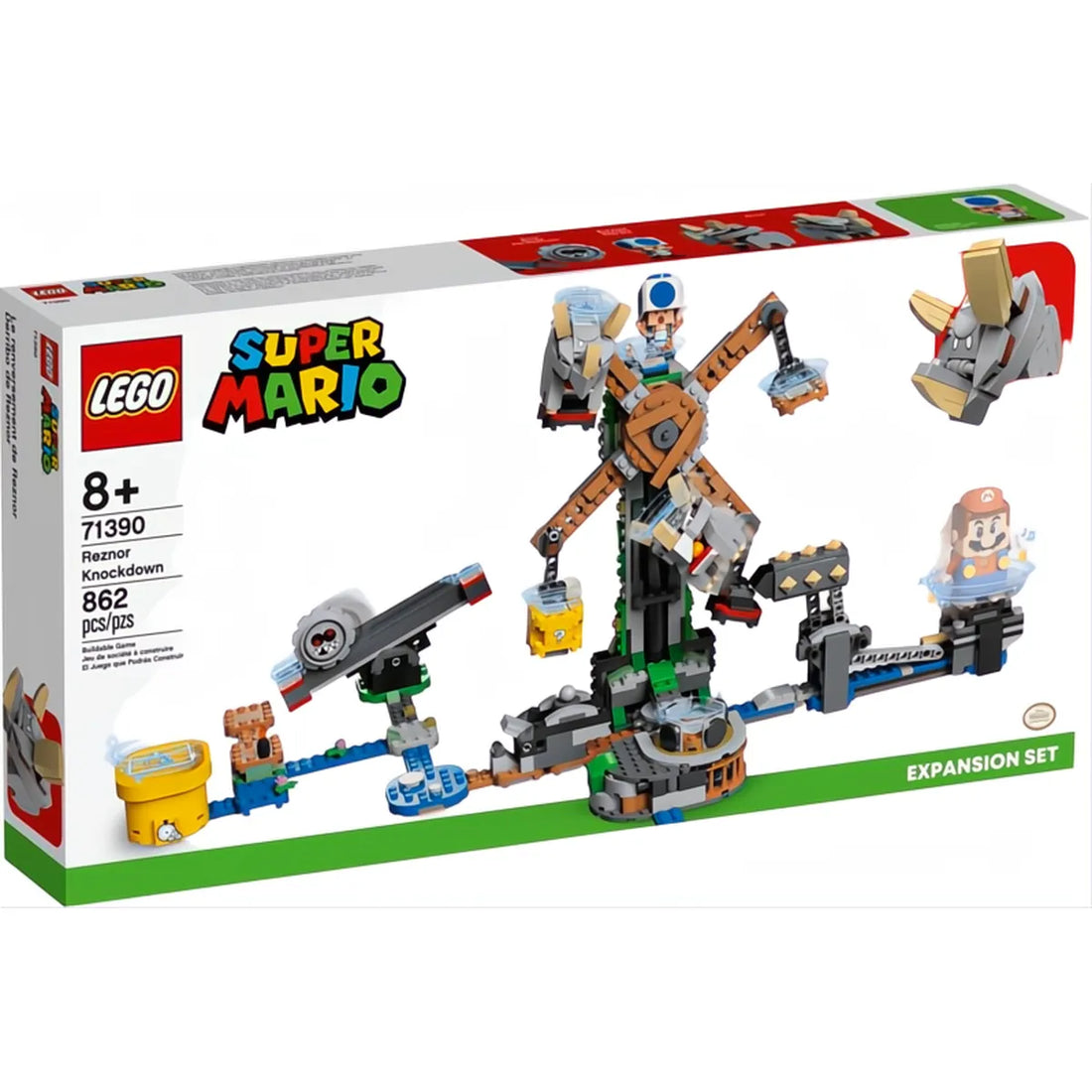 LEGO Super Mario 71390 Reznor Knockdown Expansion Set
