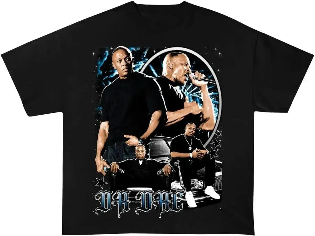 DR DRE BOOTLEG BLACK TSHIRT