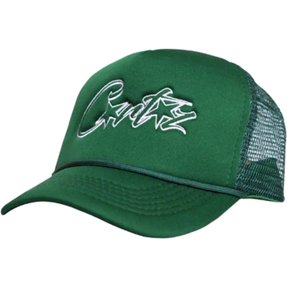 Corteiz Allstarz Trucker Hat Green
