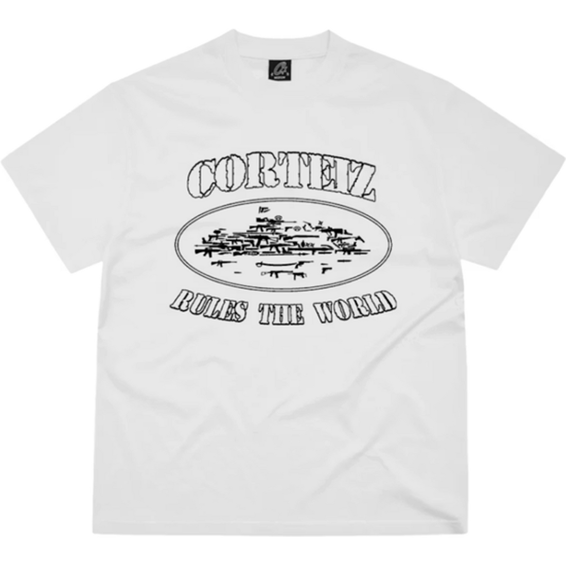 CORTEIZ OG ARTILLERY TEE WHITE